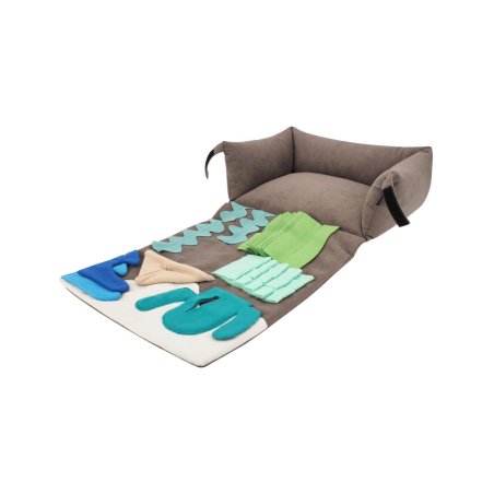 Nordic paws - Dog bed with seek and play area - 50x40cm