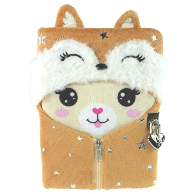 Tinka - Plush Diary - Cat w. jacket (8-802152)