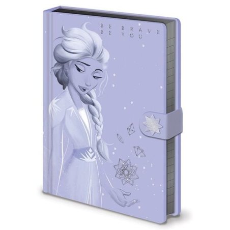 Frozen 2 Lilac Snow A5 Premium Beleznica Pyramid Notebook