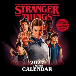 Stranger Things Calendar 2027 30 x 30 cm