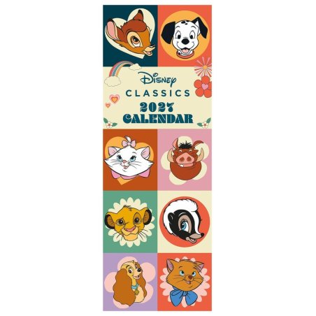 Disney Classics Calendar 70s Feeling 2027 42 x 15 cm