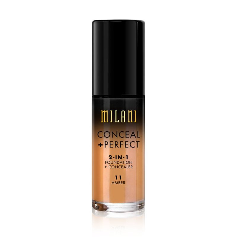 Milani Cosmetics - Conceal Perfect Liquid Foundation - 11 Amber