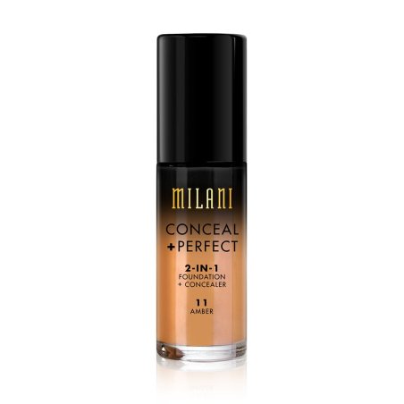 Milani Cosmetics - Conceal Perfect Liquid Foundation - 11 Amber