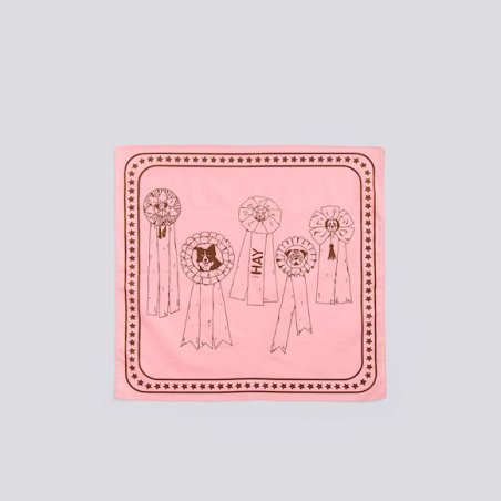 zzHAY - Recycled Dogs Scarf 55 x 55 (Pink)