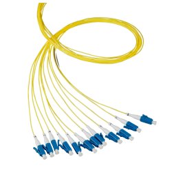 EFB Elektronik O0480.2 InfiniBand/fibre optic cable 2 m LC Yellow