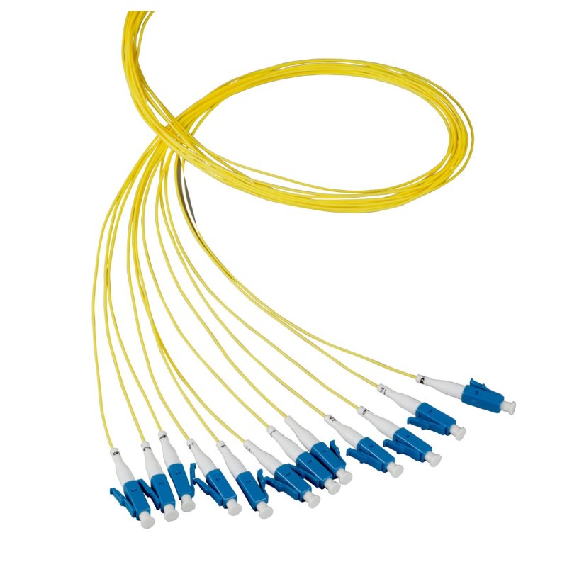 EFB Elektronik O0480.2 InfiniBand/fibre optic cable 2 m LC Yellow
