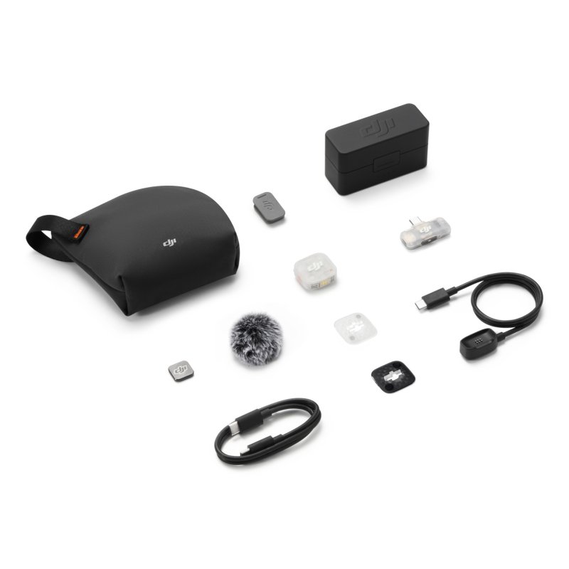 DJI - Mic Mini 2S (1 TX 1 Mobile RX Charging Case)