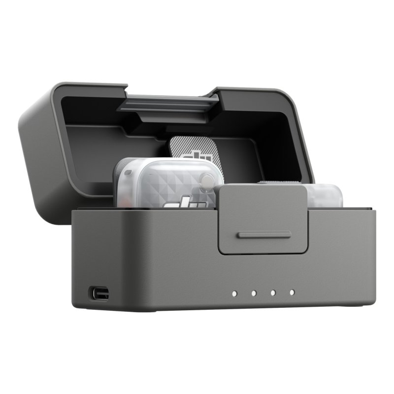 DJI - Mic Mini 2S (1 TX 1 Mobile RX Charging Case)