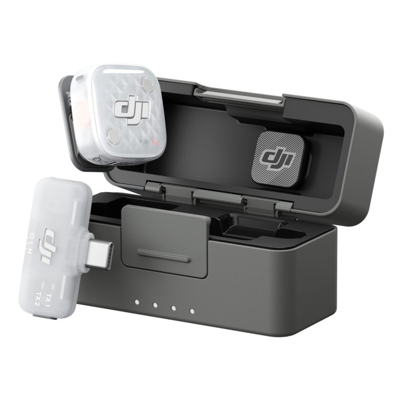 DJI - Mic Mini 2S (1 TX 1 Mobile RX Charging Case)