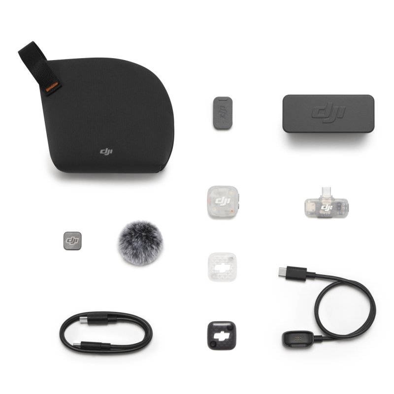 DJI - Mic Mini 2S (1 TX 1 Mobile RX Charging Case)
