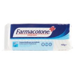 Farmacotone Hydrophilic Cotton for Medical Use 100g