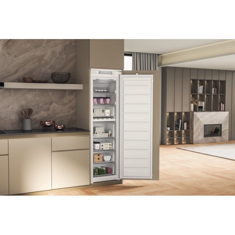 Congélateur intégrable, 18M, 1776 MM, 209 L, 1771x540x545 cm, Blanc, Cl [Hors Tarif]
