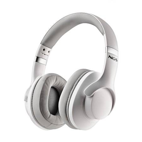 NGS ARTICA STORM WHITE Casque Avec fil &sans fil Arceau Appels/Musique/Sport/Au quotidien Bluetooth Blanc