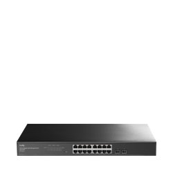Cudy 16-Port Gigabit Cloud Easy-Managed Switch with 2 SFP, GS1016ES2 1.0 L2 Gigabit Ethernet (10/100/1000) Black