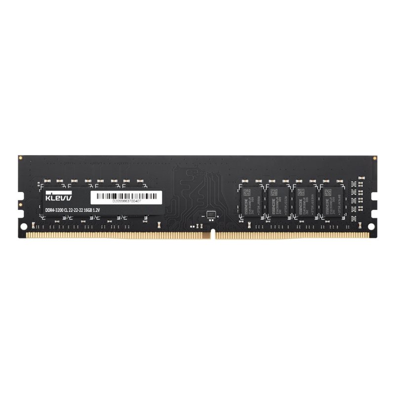 Klevv KD4AGUA80-32N220A module de mémoire 16 Go 1 x 16 Go DDR4 3200 MT/s 288-pin DIMM