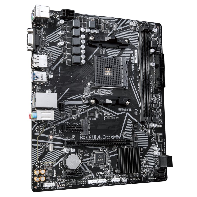 GIGABYTE A520M S2HP Carte Mère