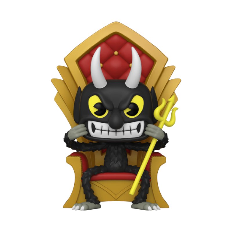 Cuphead POP! Deluxe Vinyl figurine Devil in Chair 9 cm
