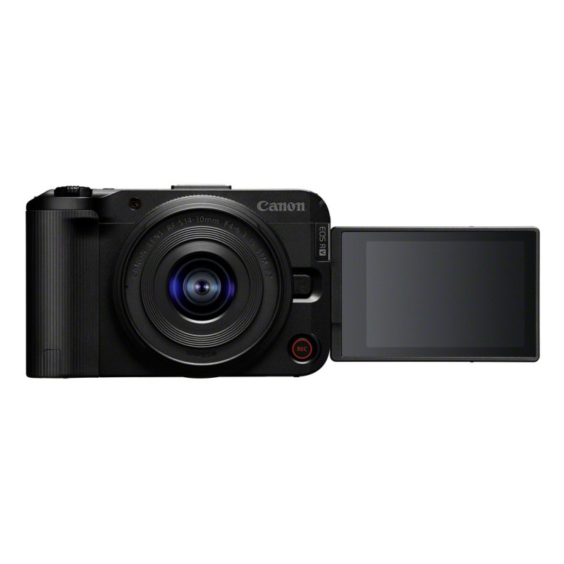 Canon EOS R50V RF-S 14-30mm f/4-6.3 IS STM PZ Kit MILC 24,2 MP CMOS 6000 x 4000 pixels Noir