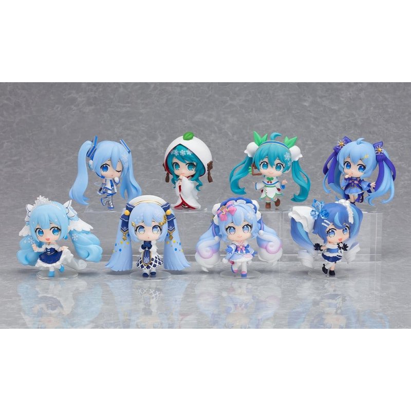Character Vocal Series 01: Hatsune Miku Mini Figure Snow Miku All Stars Figure Collection Vol. 2 8 cm Blind Box