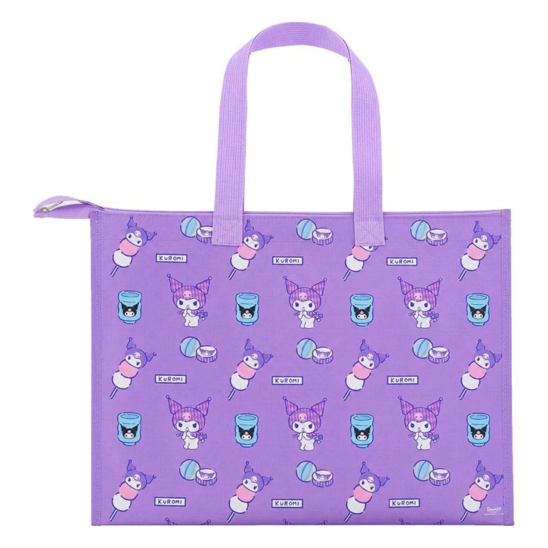Sanrio PVC Shopping Bag Kuromi Japanese 49 x 36 x 10 cm