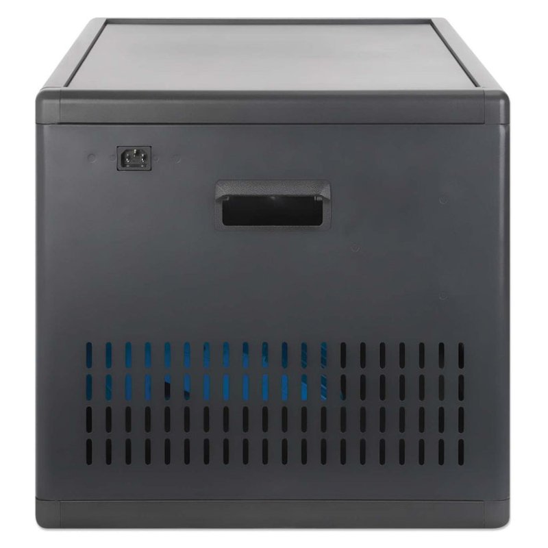 Manhattan Armoire de charge USB-C 65W de bureau 12 ordinateurs portables (jusqu’à 16"), compatible avec ordinateurs