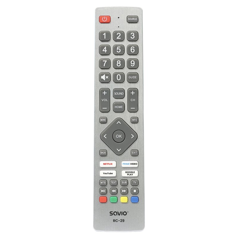Savio RC-29 télécommande IR Wireless TV Appuyez sur les boutons