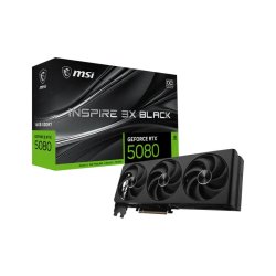 MSI RTX 5080 16G INSPIRE 3X OC BLACK