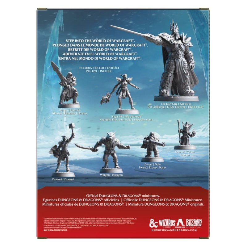 Dungeons & Dragons x World of Warcraft Miniatures Set 2