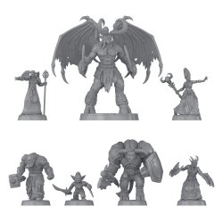 Hasbro Gaming Avalon Hill Dungeons & Dragons Official Miniatures Set 1