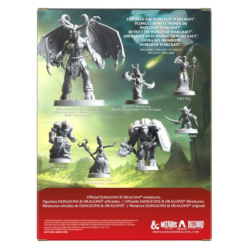 Dungeons & Dragons x World of Warcraft Miniatures Set 1