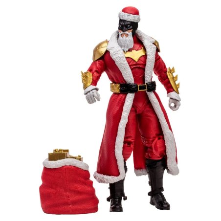 DC Multiverse McFarlane Vault Collection Action Figure Batman (Red Santa Suit) 18 cm