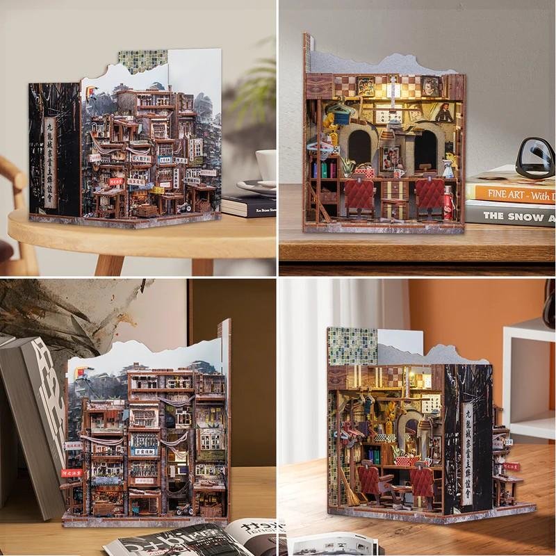 BOOK NOOK KIT - DIY - Crépuscule des guerriers - 272pc Eclairage LED