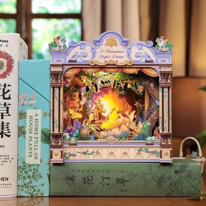 BOOK NOOK KIT - DIY - Le Songe d'une nuit d'été- 107pc Eclairage LED