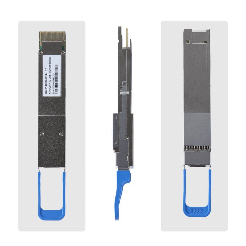 StarTech.com Cisco QDD-400G-DR4-S Compatible QSFP-DD Module, 400Gbps Single Mode Fiber (SMF), 500m [1640ft], MPO
