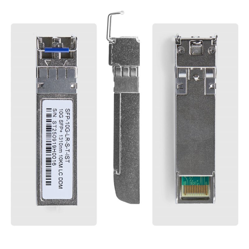 StarTech.com Module SFP Cisco SFP-10G-LR-S, Plage de Température Industrielle, 10 Gbps, Fibre Monomode (SMF), 10km,