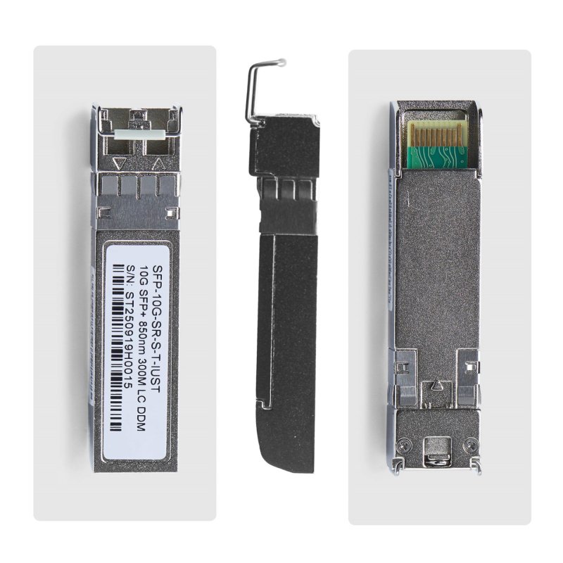 StarTech.com Uncoded SFP Module, Industrial Temperature Range, 10Gbps, Multi Mode Fiber (MMF), 300m [984ft], LC