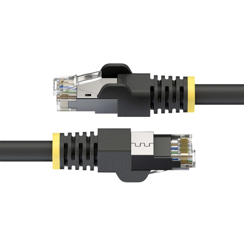 CAT6A OUTDOOR ETHERNET CABLE BL ACK S/FTP UV RESISTANT