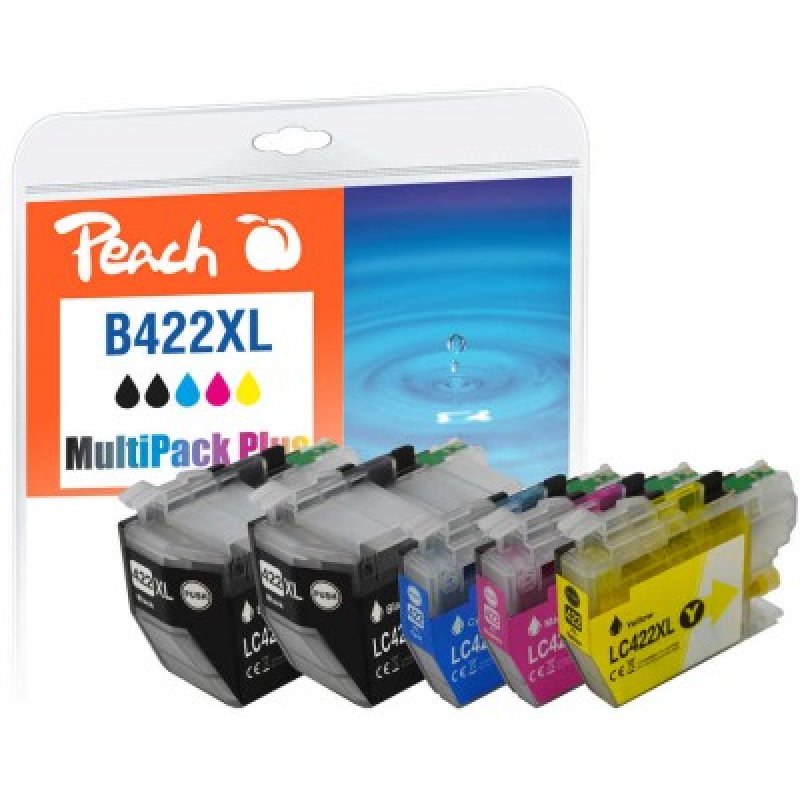 Tinte Spar Pack Plus PI500-442 (kompatibel zu Brother LC-422XL)