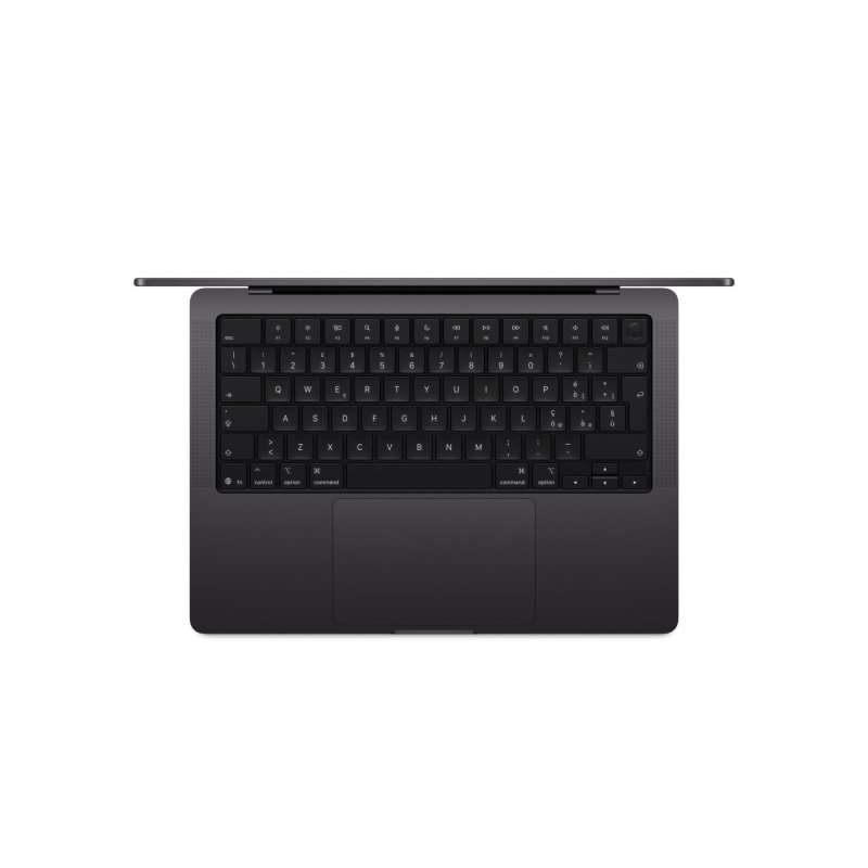 Pro14" M5 Space Black/M5-10C-CPU,10C-GPU/16GB/1TB SSD/BKey-ID-Deutsch/Nanotexturglas/70W USB-C Power