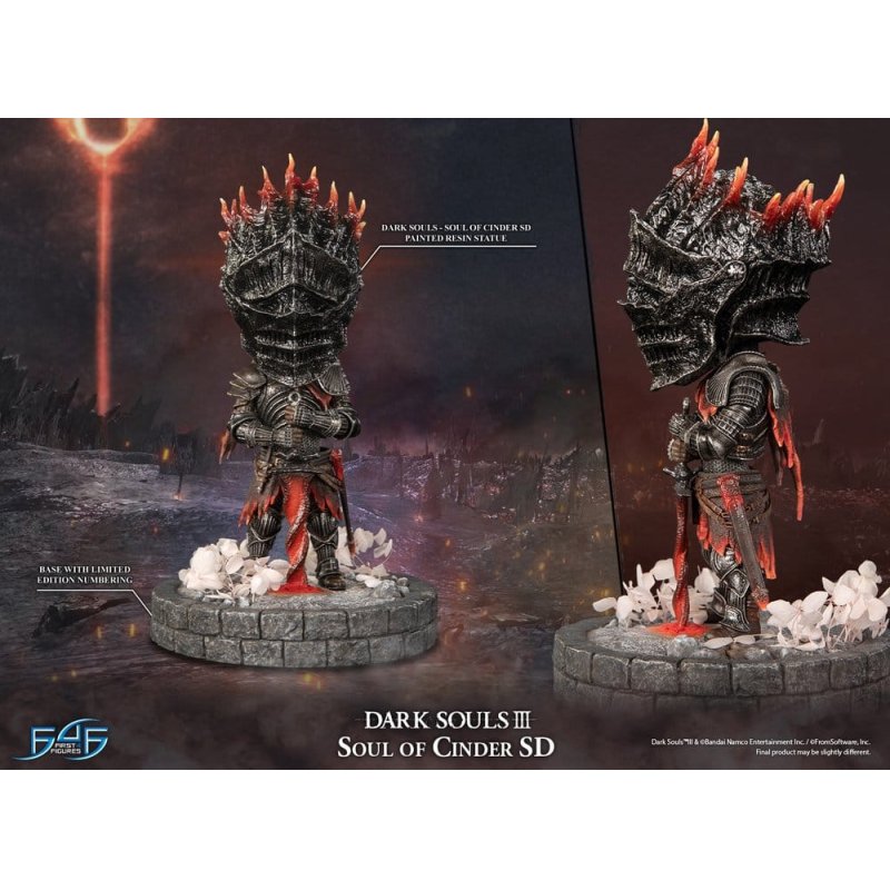 Dark Souls III Resin Statue Soul of Cinder SD 22 cm