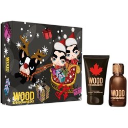 Dsquared2 Wood Gift Set for Men 30ml Perfume 50ml Shower Gel