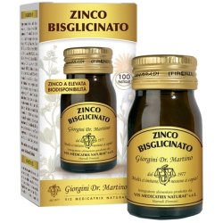 Dr. Giorgini Zinc Bisglycinate Dietary Supplement 30g - Organic Chelated Zinc with Vitamin A