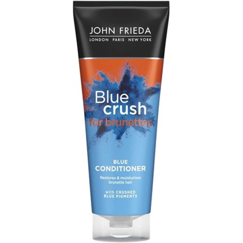 John Frieda Blue Crush Blue Conditioner 250ml Toning Conditioner for Brown