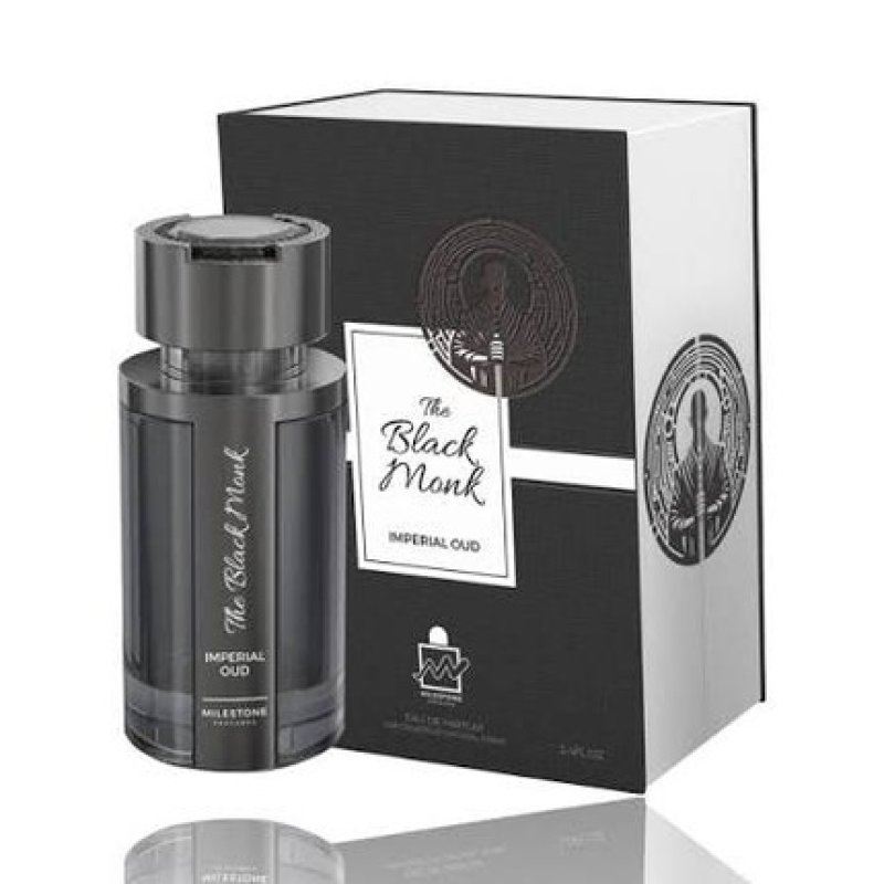 Milestone The Black Monk Imperial Oud Eau de Parfum 100ml - Rich Oud & Woody Fragrance