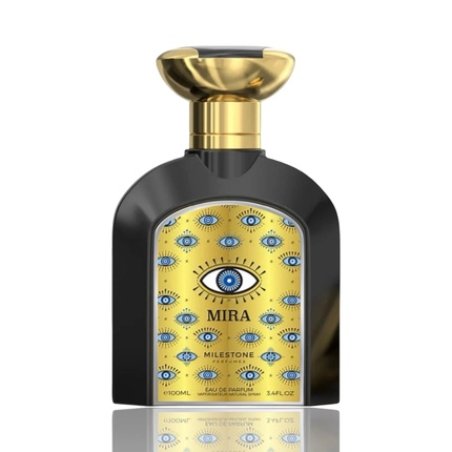 Milestone Mira Eau de Parfum 100ml - Unisex Fragrance with Floral and Amber Notes