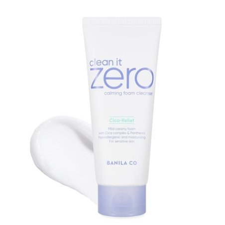 Banila Co Clean It Zero Calming Foam Cleanser Rich Lather Hydrating Cleansing