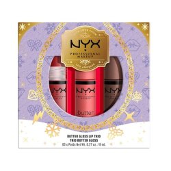 Nyx Professional Makeup Butter Gloss Lip Trio Gift Set