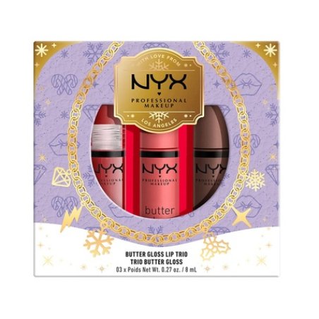 Nyx Professional Makeup Butter Gloss Lip Trio Gift Set