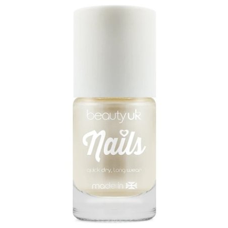 Beauty UK Candy Pearl Nail Polish White