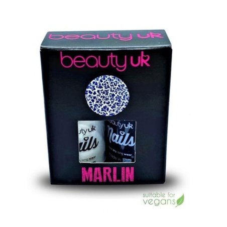 Beauty UK Nails Wild Things Marlin Nail Polish 2x11ml - Pack of 2
